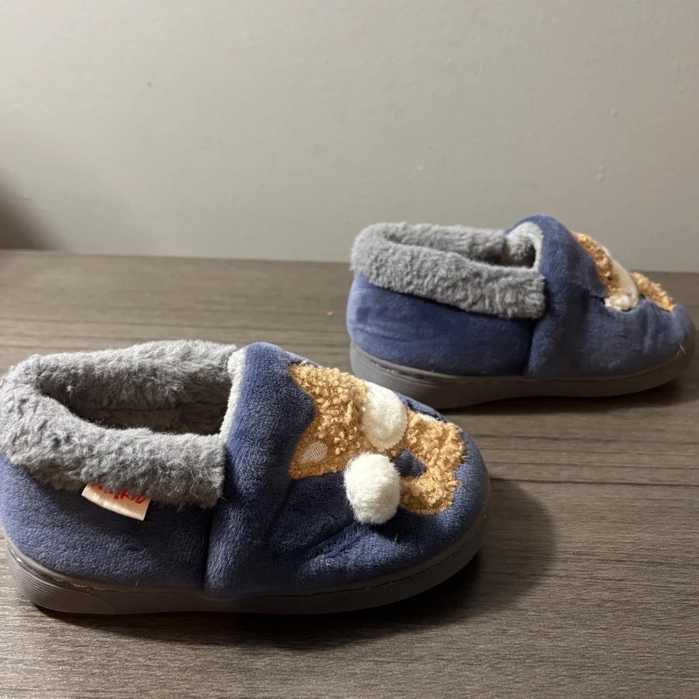 Toddlers Fox Plush Slippers EU size 18-19 US size 3-4
